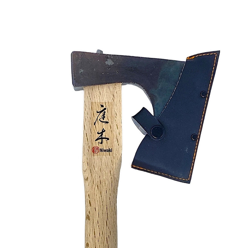 Masakari carpenter's hatchet, Shirogami steel, Niwaki